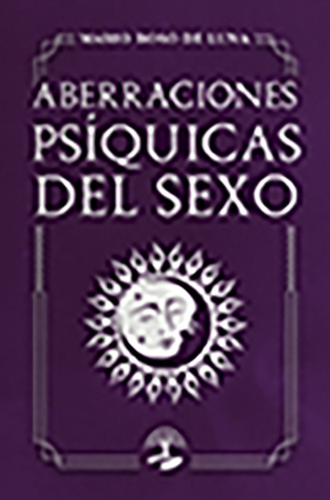 Aberraciones psíquicas del sexo, de Roso de Luna, Mario | portada del libro
