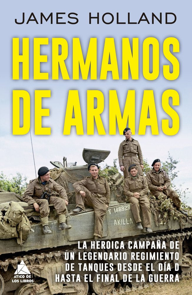 HERMANOS DE ARMAS, de HOLLAND, JAMES | portada del libro