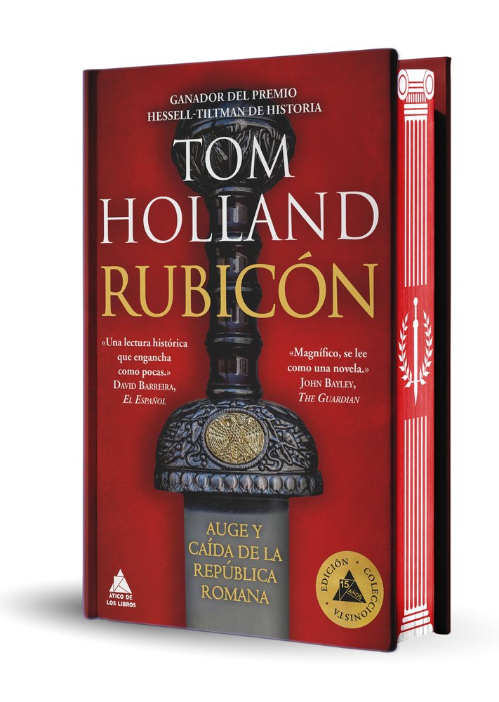 RUBICON (EDICION ESPECIAL LIMITADA EN TAPA DURA CON CANTOS PINTADOS), de HOLLAND, TOM | portada del libro