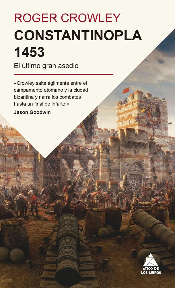 CONSTANTINOPLA 1453, de CROWLEY, ROGER | portada del libro