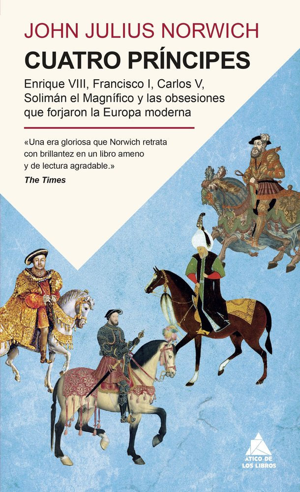 CUATRO PRINCIPES, de NORWICH, JOHN JULIUS | portada del libro