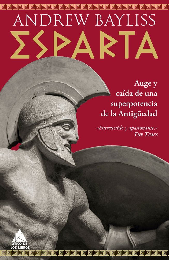 ESPARTA, de BAYLISS, ANDREW | portada del libro
