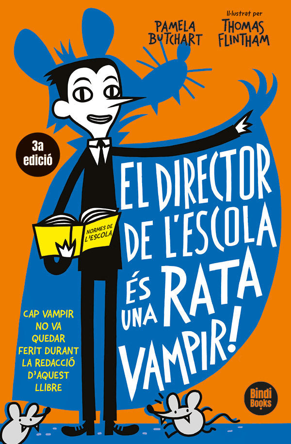 EL DIRECTOR DE L'ESCOLA ES UNA RATA VAMPIR, de BUTCHART, PAMELA | portada del libro
