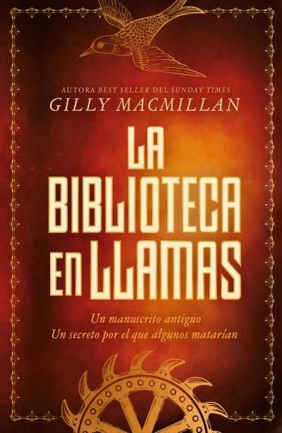 LA BIBLIOTECA EN LLAMAS, de MACMILLAN, GILLY | portada del libro