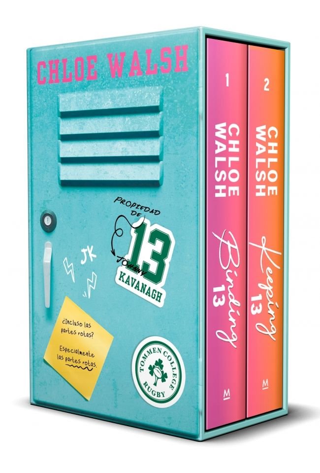 ESTUCHE LOS CHICOS DE TOMMEN: BINDING 13 Y KEEPING 13 (JOHNNY Y SHANNON), de WALSH, CHLOE | portada del libro
