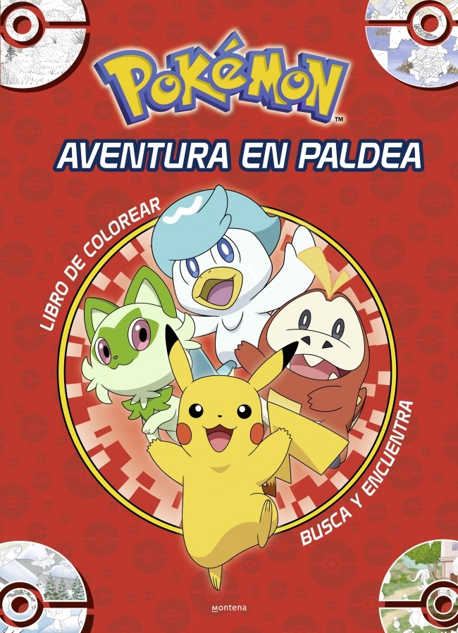 AVENTURA EN PALDEA, de THE POKEMON COMPANY | portada del libro