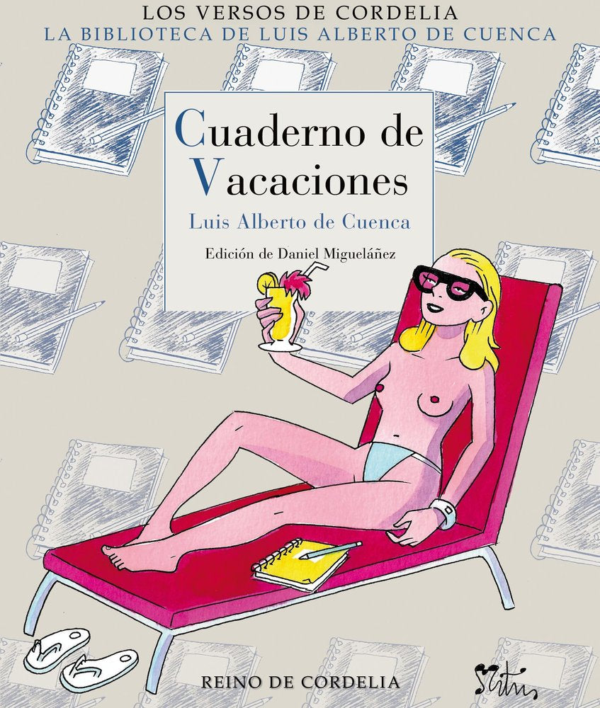Cuaderno de vacaciones, de DE CUENCA, LUIS ALBERTO | portada del libro