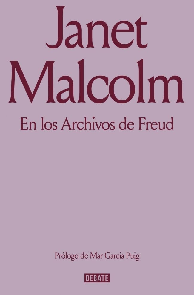 EN LOS ARCHIVOS DE FREUD, de JANET MALCOLM | portada del libro