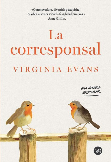 LA CORRESPONSAL, de VIRGINIA EVANS, VIRGINIA EVANS | portada del libro