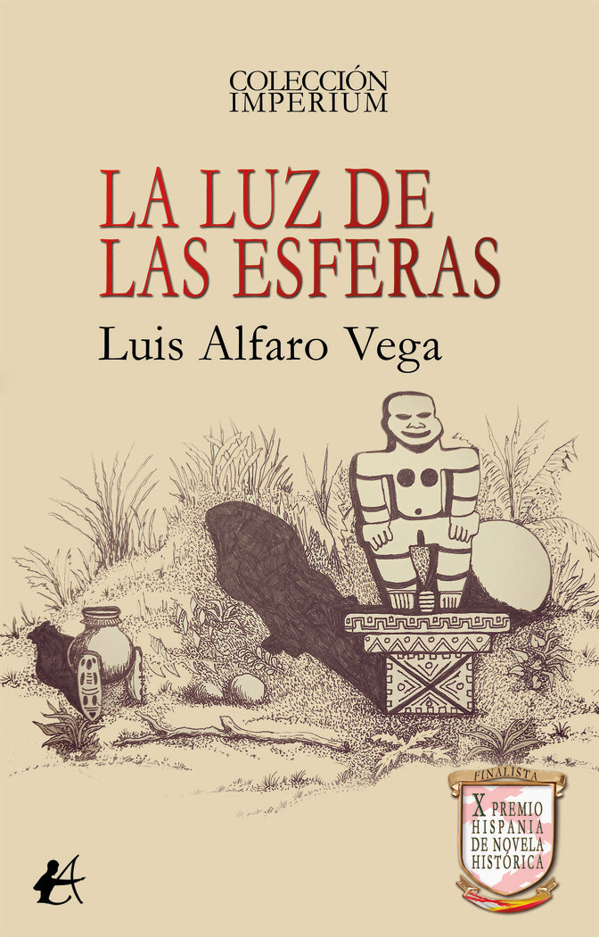 La luz de las esferas, de Alfaro Vega, Luis | portada del libro