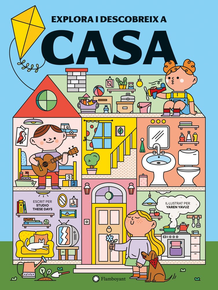 Explora i descobreix a casa, de STUDIO THESE DAYS | portada del libro