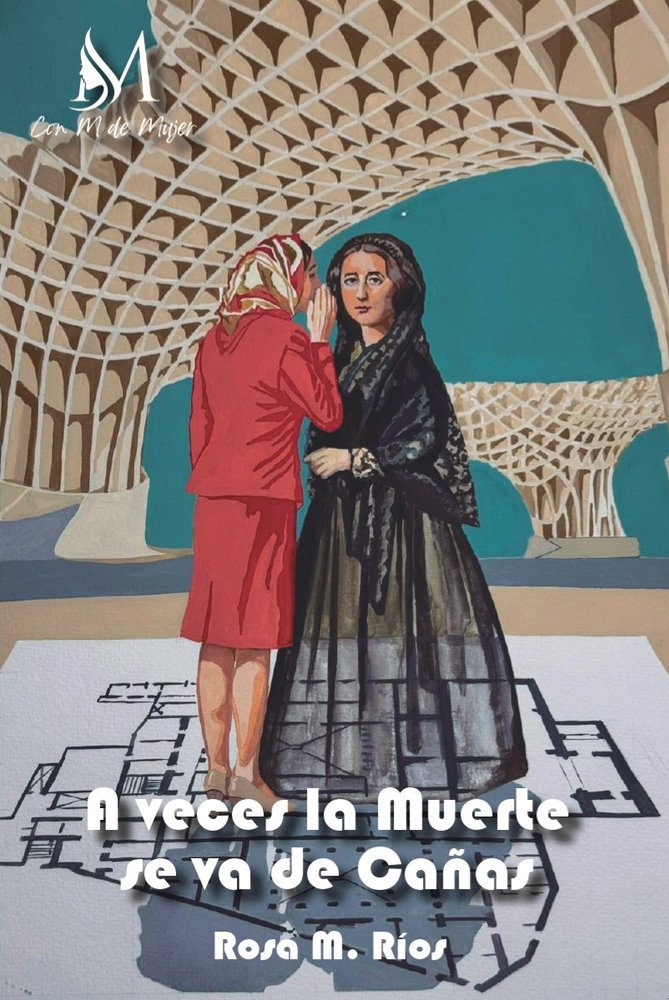 A veces la muerte se va de cañas, de M Ríos, Rosa | portada del libro