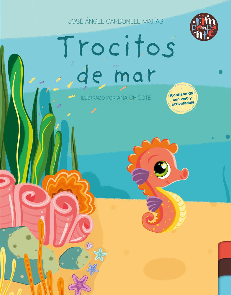 Trocitos de mar, de Carbonell Matías, José Ángel | portada del libro
