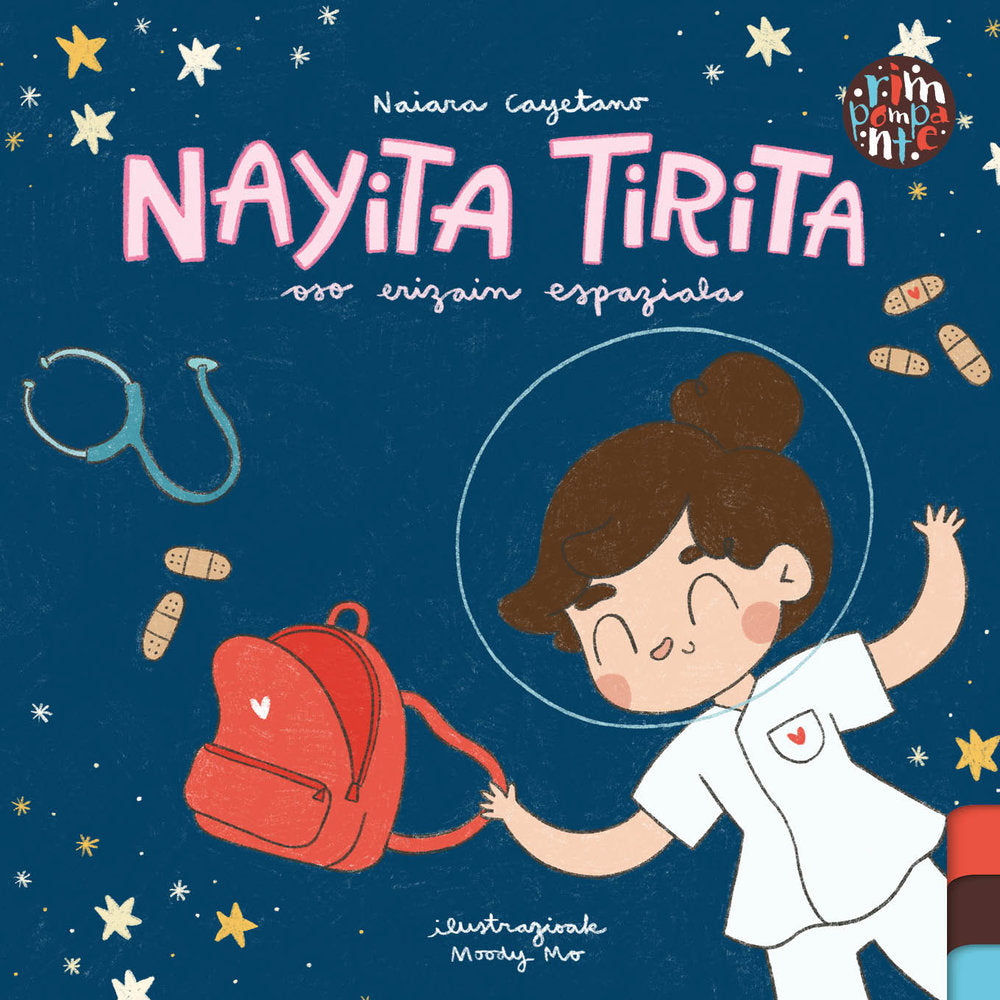 Nayita Tirita, oso erizain espaziala, de Cayetano Rodríguez, Naiara | portada del libro