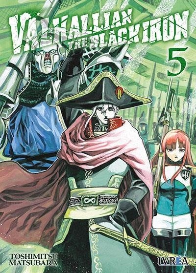 VALHALLIAN THE BLACK IRON 05, de TOSHIMITSU MATSUBARA | portada del libro