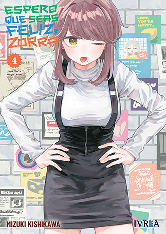 ESPERO QUE SEAS FELIZ, ZORRA 04, de MIZUKI KISHIKAWA | portada del libro
