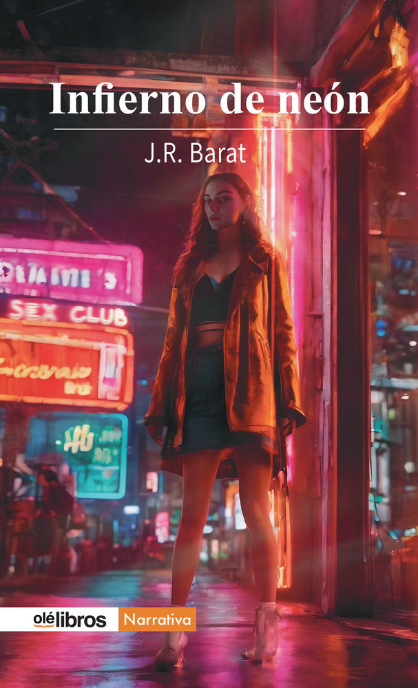 Infierno de neón, de Barat, J.R. | portada del libro