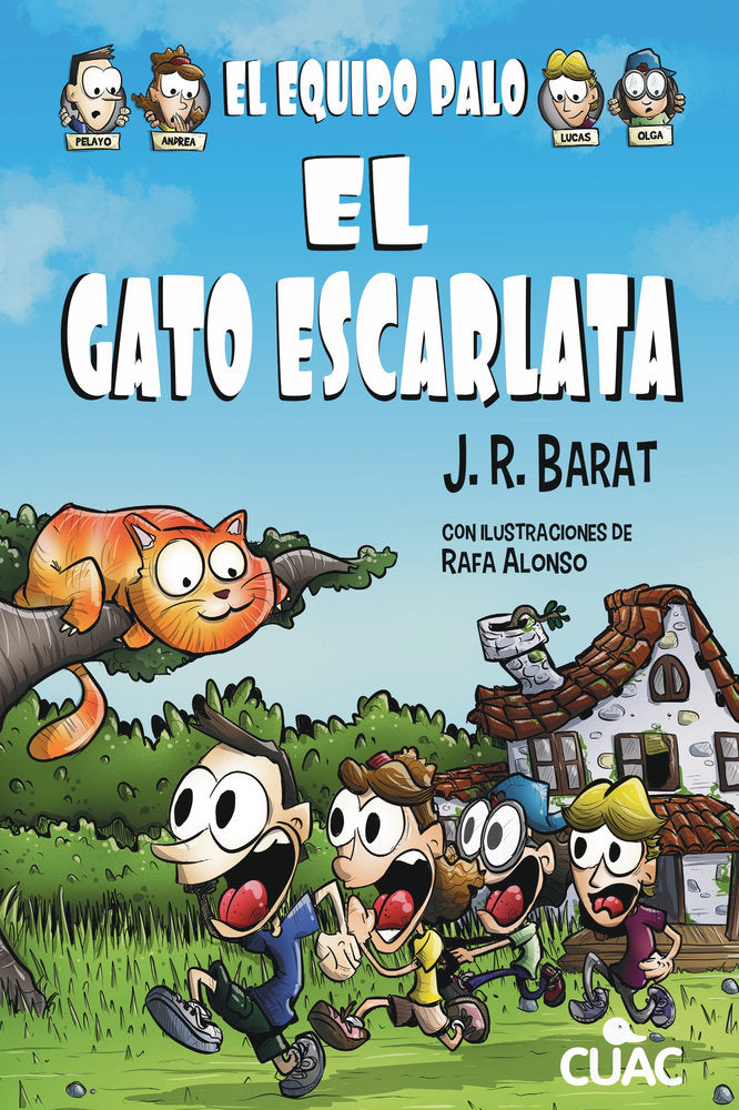 El equipo palo. El gato escarlata, de Barat, J. R. | portada del libro