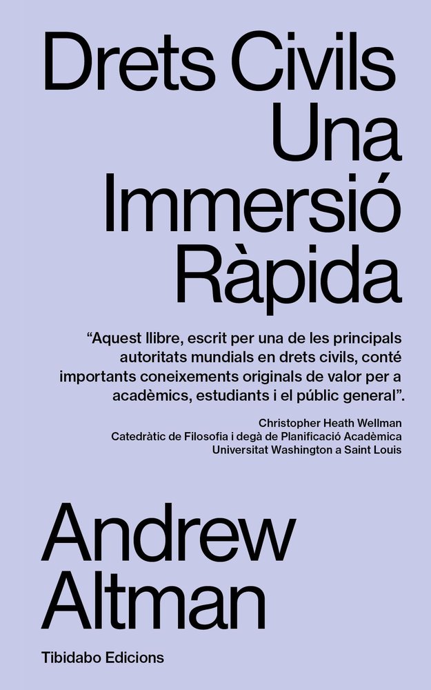 DRETS CIVILS, de ALTMAN, ANDREW | portada del libro