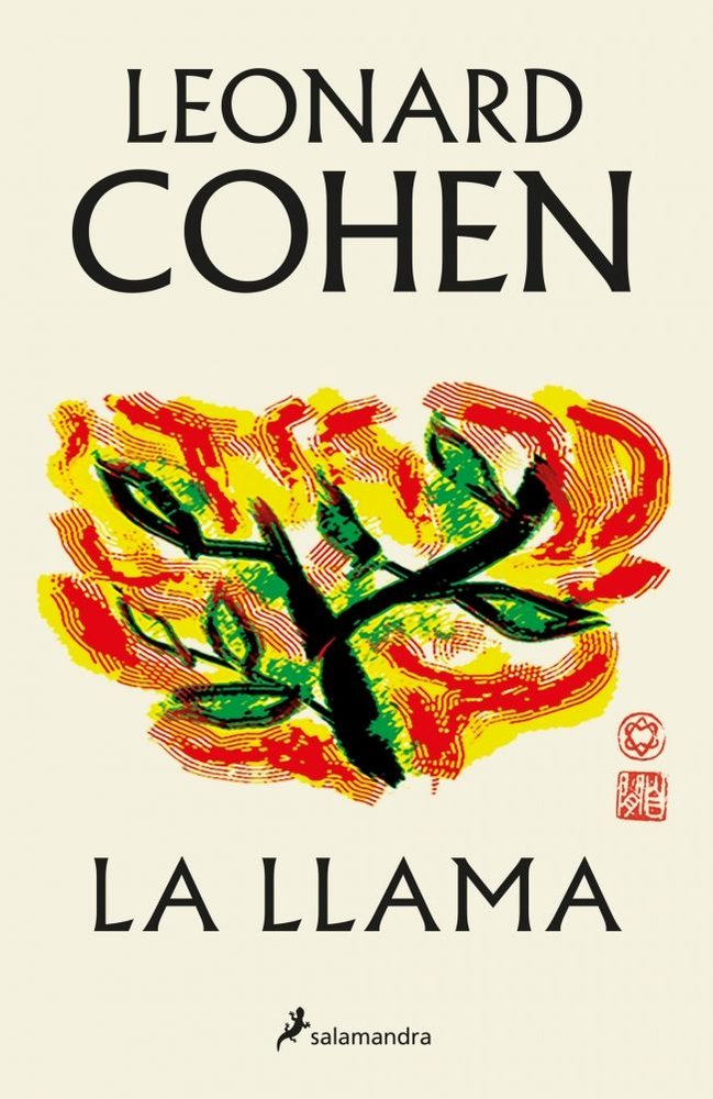 La llama, de LEONARD COHEN | portada del libro