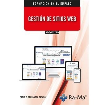 (ADGG027PO) GESTION DE SITIOS WEB, de PABLO E. FERNANDEZ CASADO | portada del libro