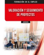 (ADGD45) VALORACION Y SEGUIMIENTO DE PROYECTOS, de Raquel Campo Arranz | portada del libro