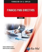 (ADGN07) FINANZAS PARA DIRECTIVOS, de CARLES CARRASCO ZUJAR | portada del libro