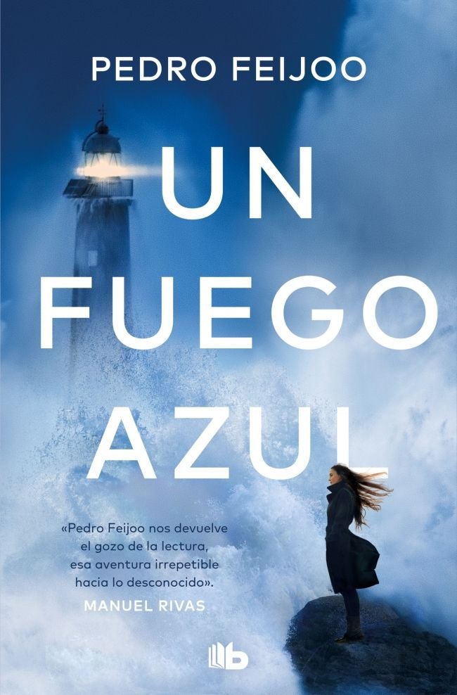 UN FUEGO AZUL, de FEIJOO, PEDRO | portada del libro