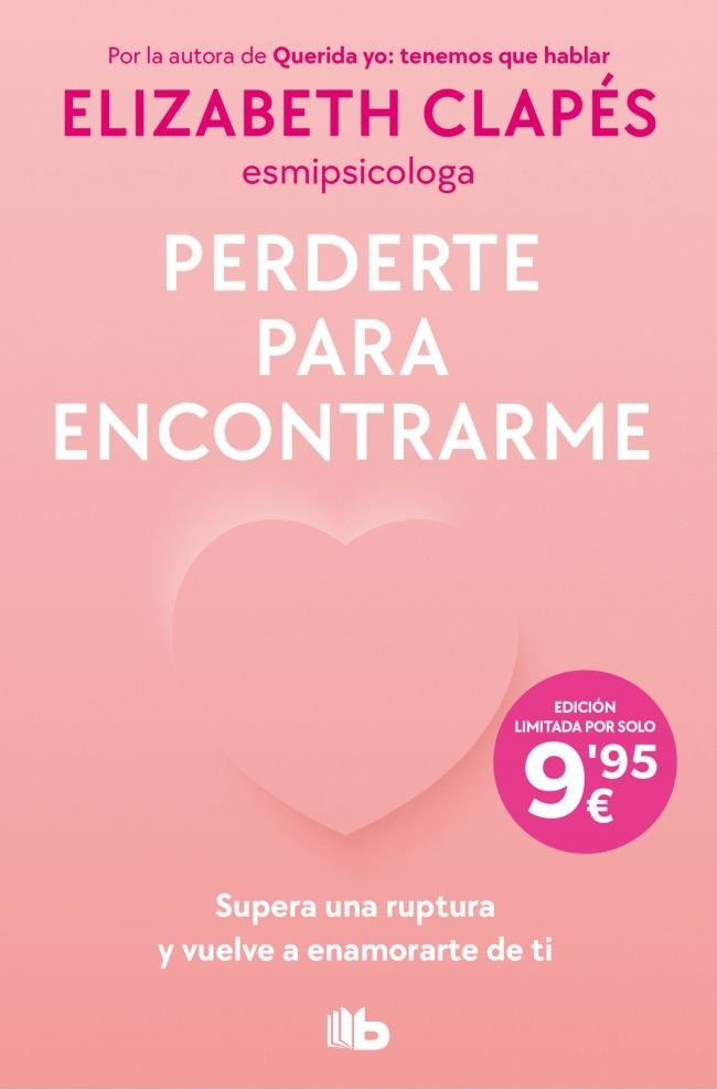 PERDERTE PARA ENCONTRARME, de ELIZABETH CLAPES | portada del libro