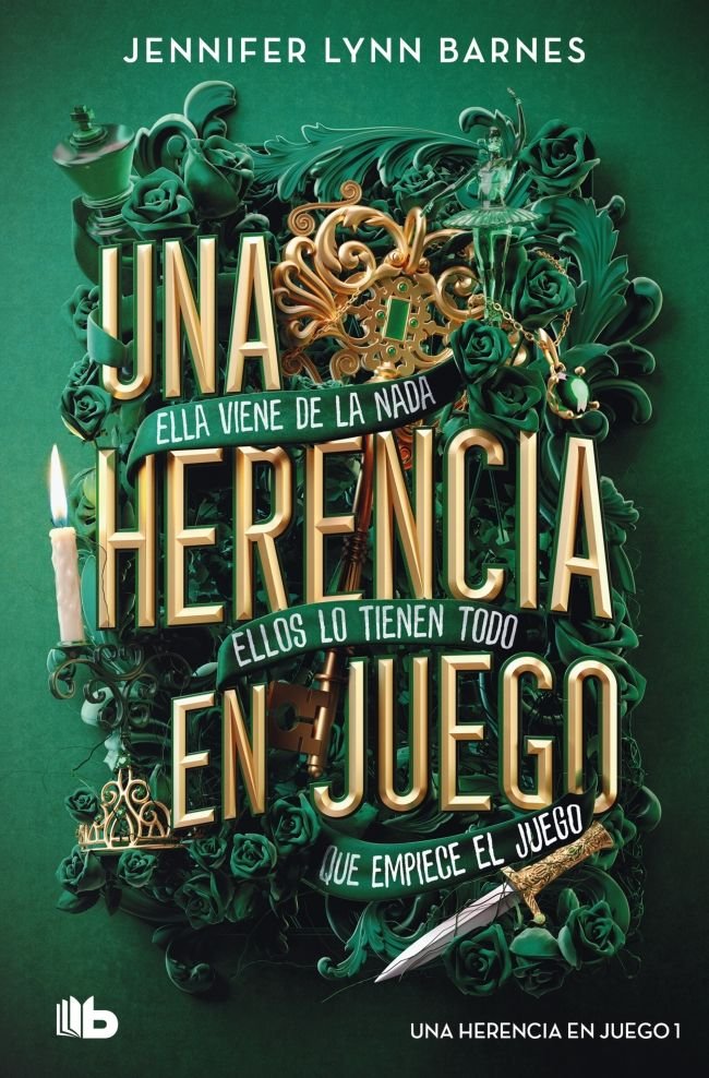 UNA HERENCIA EN JUEGO UNA HERENCIA EN JUEGO 1, de JENNIFER LYNN BARNES | portada del libro