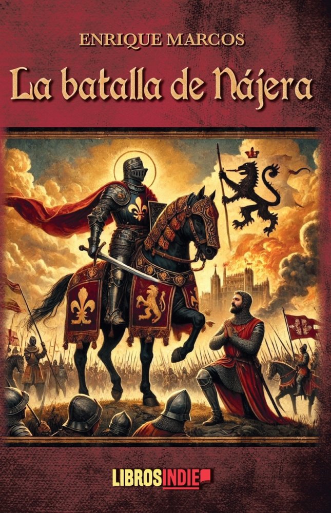 LA BATALLA DE NÁJERA, de Marcos, Enrique | portada del libro