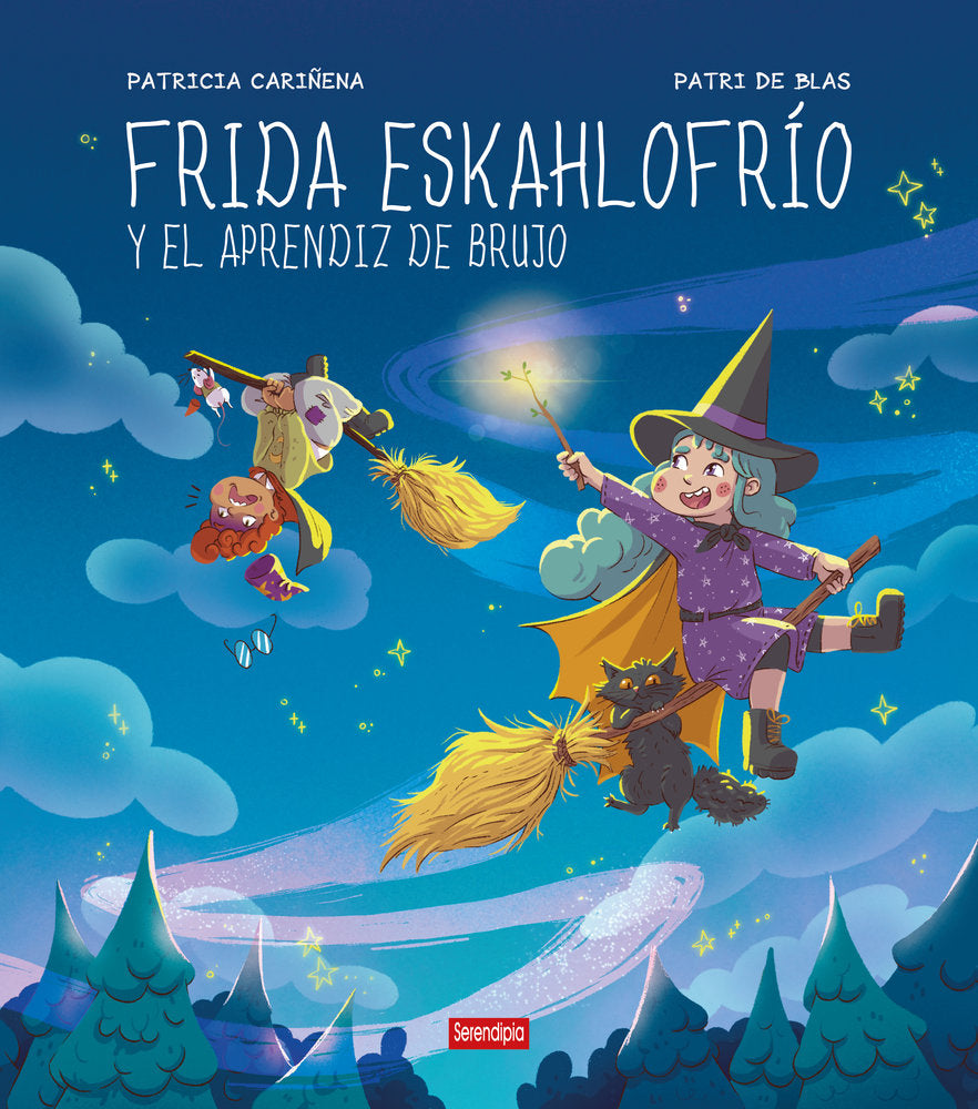 Frida Eskahlofrío y el aprendiz de brujo, de , Cariñena, Patricia | portada del libro