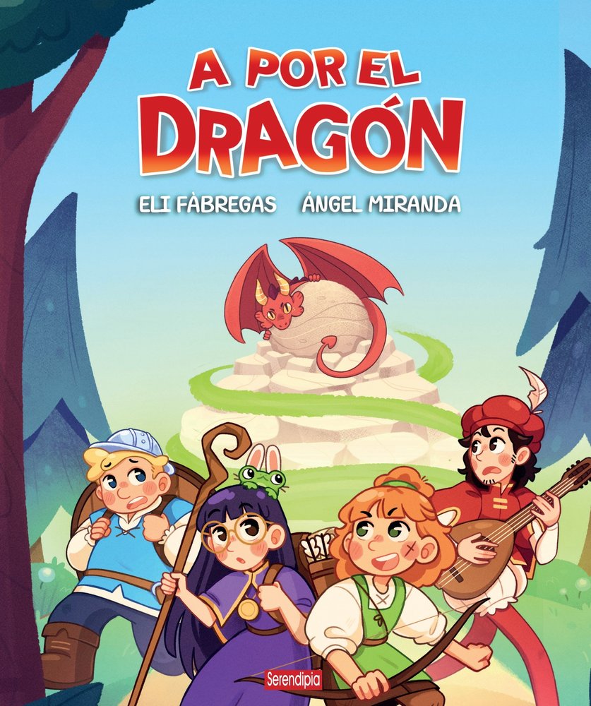 A por el dragón, de Fábregas, Eli | portada del libro