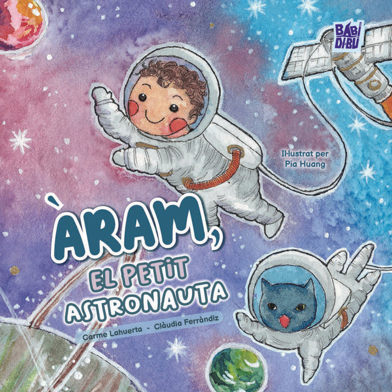ARAM EL PETIT ASTRONAUTA, de FERRANDIZ,CLAUDIA | portada del libro