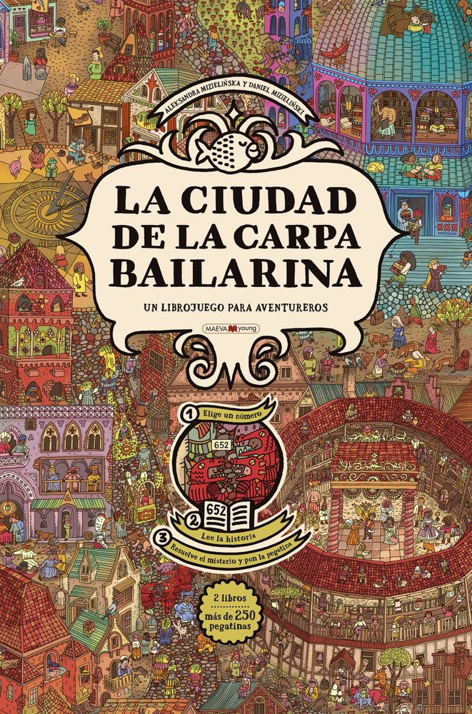 La ciudad de la carpa bailarina, de MIZIELINSKA | portada del libro