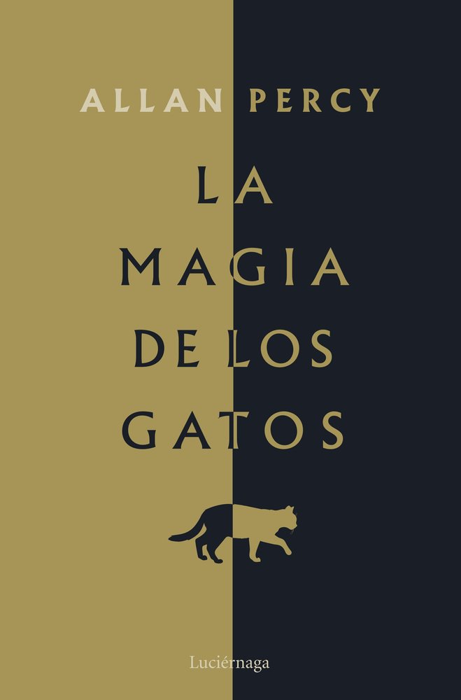 LA MAGIA DE LOS GATOS, de ALLAN PERCY | portada del libro