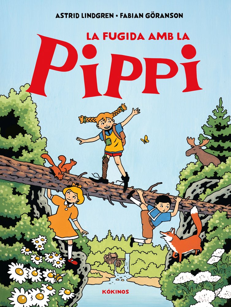 LA PIPPI S'ESCAPA, de LINDGRE, ASTRID | portada del libro