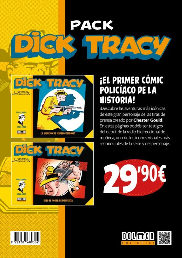 PACK DICK TRACY, de GOULD, CHESTER | portada del libro