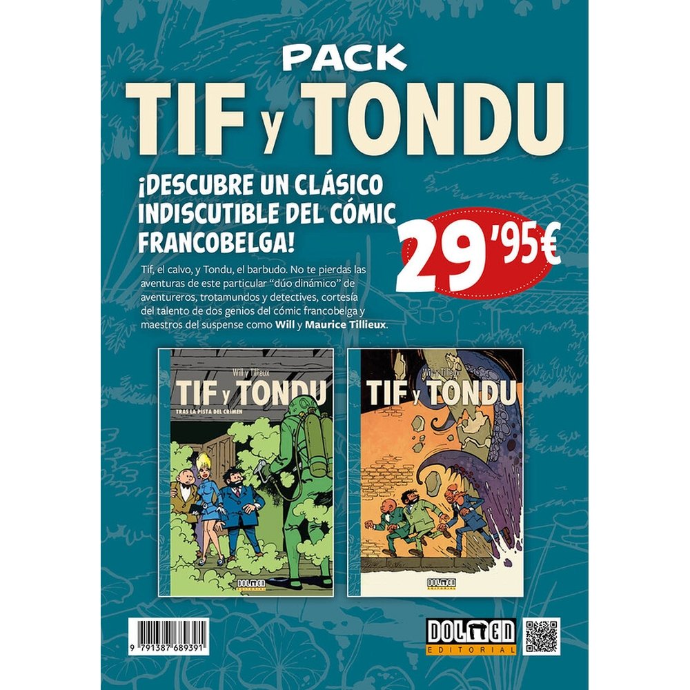 PACK - TIF Y TONDU, de TILLIEUX, MAURICE | portada del libro