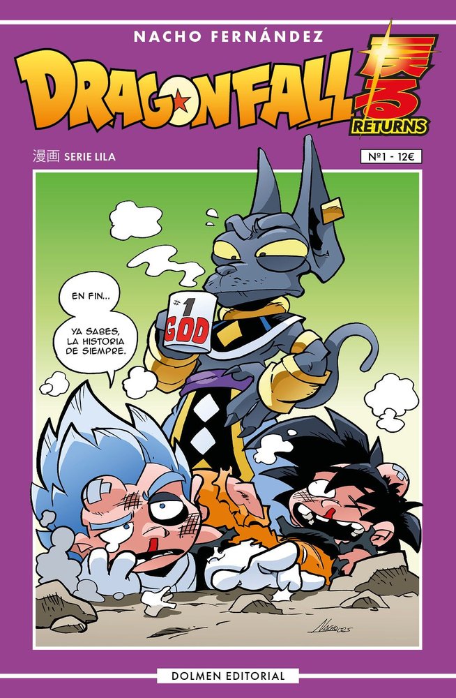 DRAGON FALL RETURNS, de FERNANDEZ, NACHO | portada del libro