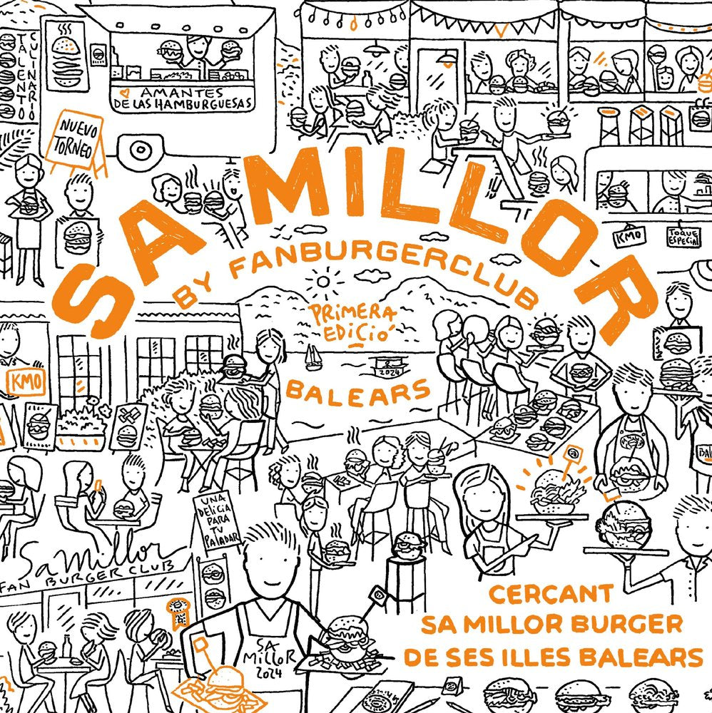 CERCANT SA MILLOR BURGER DE SES ILLES BALEARS, de GUERRERO PLOEG, ALEJANDRO | portada del libro