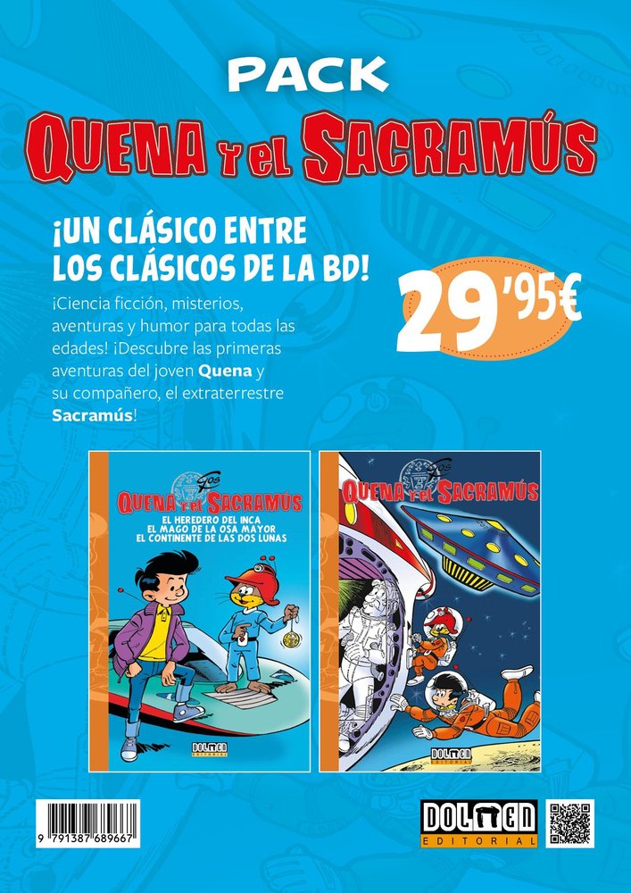 PACK - QUENA Y EL SACRAMUS, de GOS | portada del libro