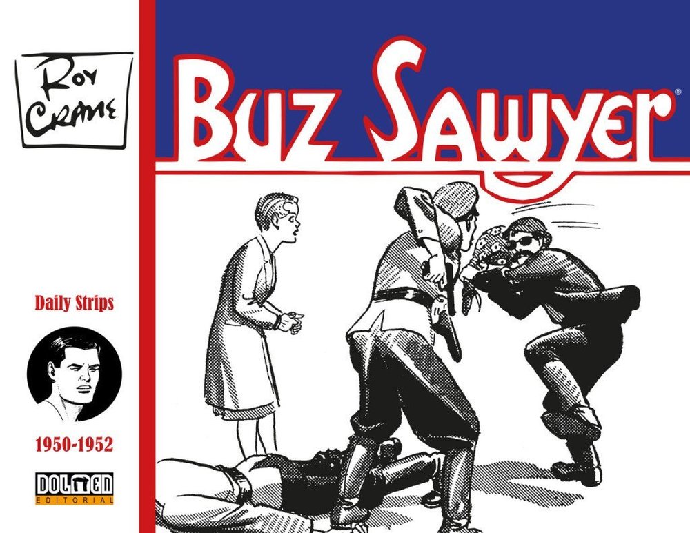 BUZ SAWYER 1950-1952, de CRANE, ROY | portada del libro