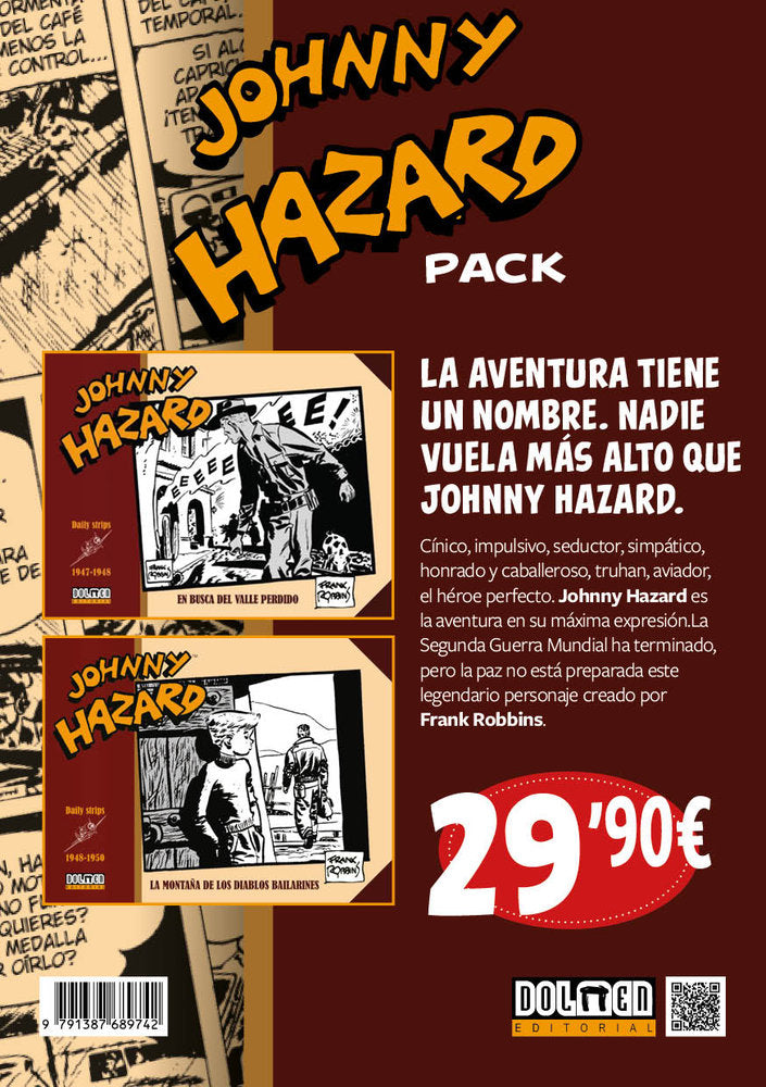 PACK - JOHNNY HAZARD, de ROBBINS, FRANK | portada del libro