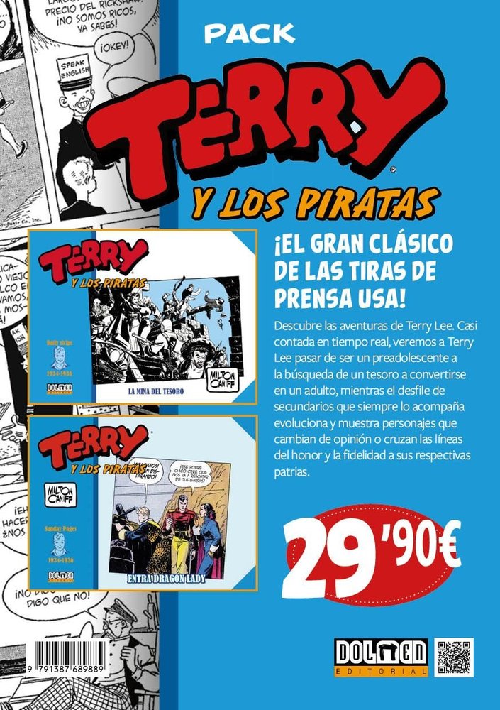 PACK - TERRY Y LOS PIRATAS, de CANIFF, MILTON | portada del libro
