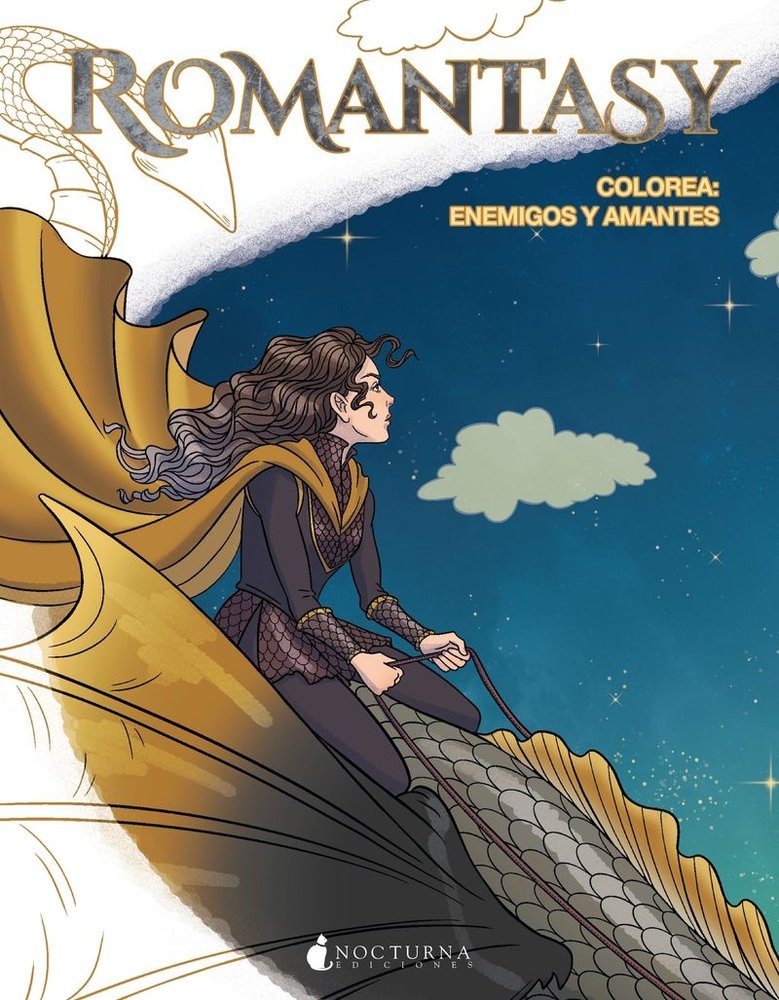 ROMANTASY. COLOREA: ENEMIGOS Y AMANTES | portada del libro