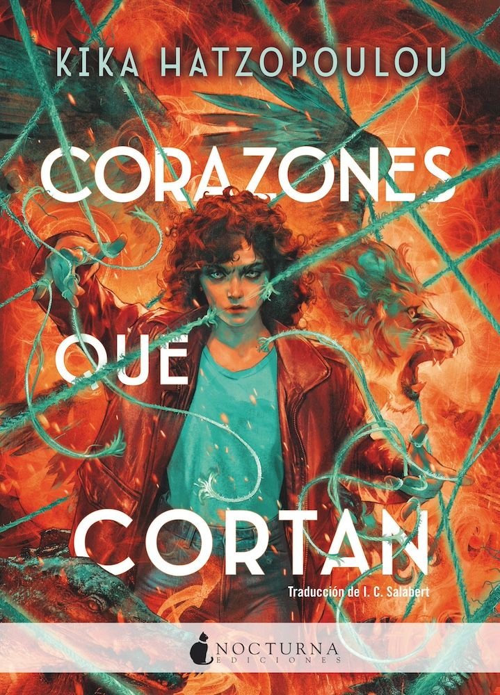 CORAZONES QUE CORTAN, de HATZOPOULOU, KIKA | portada del libro
