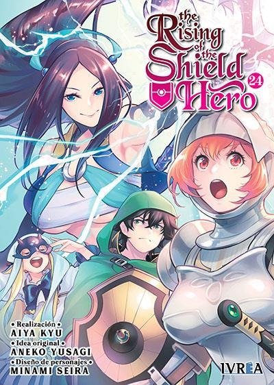 THE RISING OF THE SHIELD HERO 24, de AIYA KYU | portada del libro