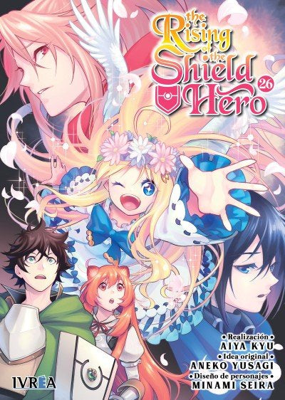 THE RISING OF THE SHIELD HERO 25, de AIYA KYU, ANEKO YUSAGI, MINAMI SEIRA | portada del libro