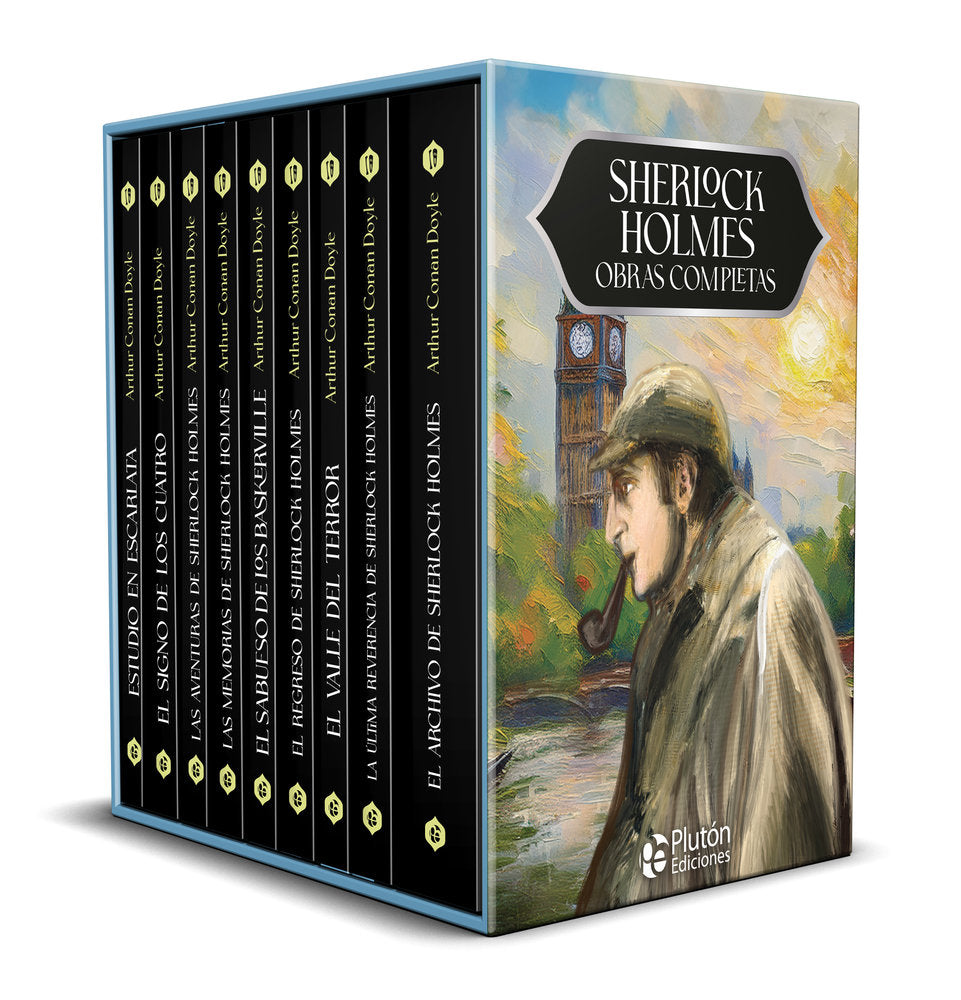 Pack: Sherlock Holmes Obras Completas - 15 Aniversario, de Conan Doyle, Arthur | portada del libro